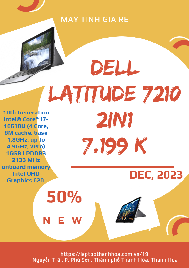 DELL LATITUDE 7210 2IN1